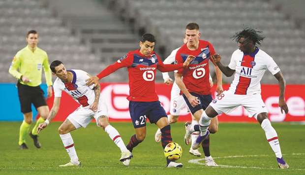 On Sunday, Lille held their own against holders PSG, who dominated possession but struggled to create many clear chances in an underwhelming game. (Reuters)