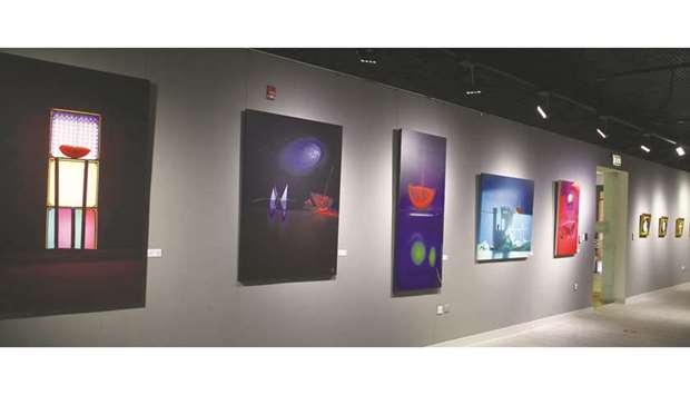 Some of the artworks on show as part of u2018Transition.u2019 PICTURE: Jayan Orma