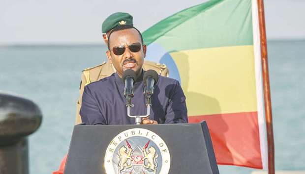 Ethiopian PM Abiy Ahmed.