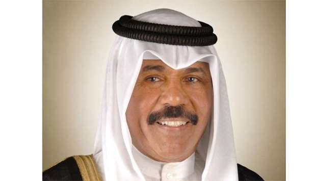 Kuwait's Amir Sheikh Nawaf al-Ahmed al-Sabah