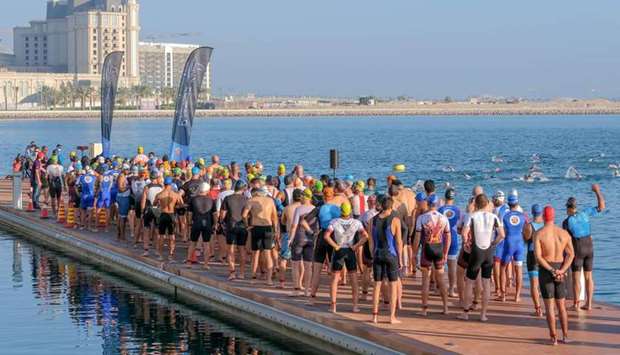 World class triathlon but not the world comes to Lusail City