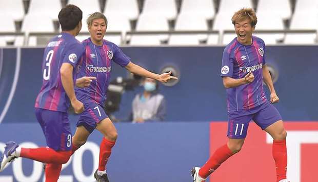 FC Tokyo secured their place in the last 16 in the final group game with a 1-0 win over Perth Glory. PICTURE: Noushad Thekkayil