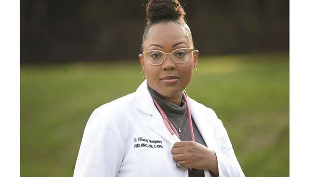 LOUD AND CLEAR: u201cI donu2019t want praise and I certainly donu2019t want to be your martyr,u201d says Tiffany Montgomery, a Drexel University postdoctoral research fellow.