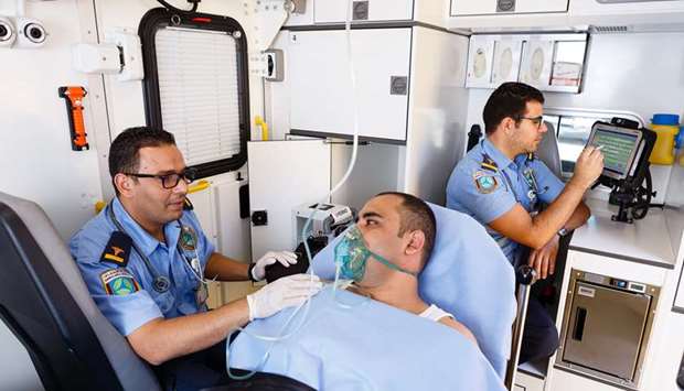 The system enables clinical information about the patientu2019s condition to be sent through by paramedics to the hospital receiving team while the patient is still being transported in the ambulance