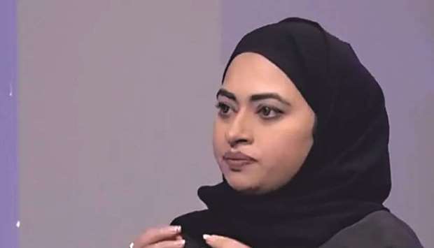 Maryam al-Shamlan on Qatar TV