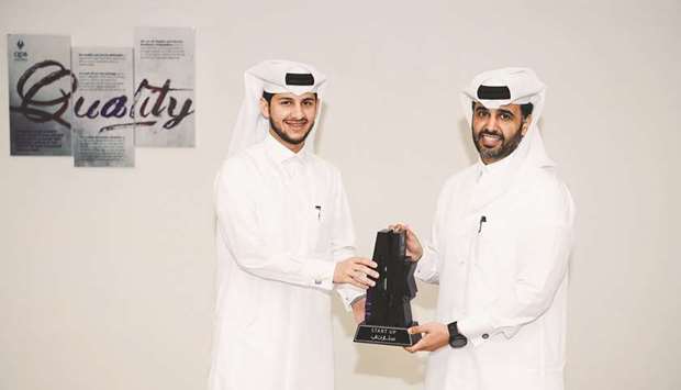 Mohamed al-Qassabi won in the Startup Category.