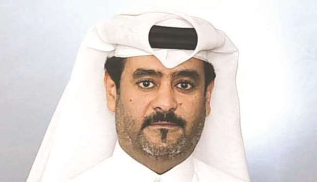 RACA general manager Ibrahim bin Abdullah al-Dehaimi. Top officials from QU and the Regulatory Authority for Charitable Activities at the MoU signing ceremony.