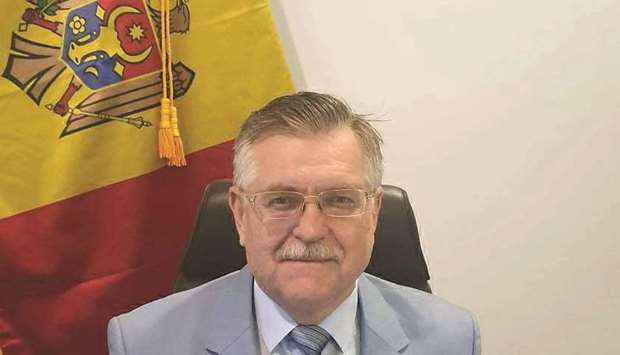 Moldova ambassador Dr Victor Tvircun.rnrn