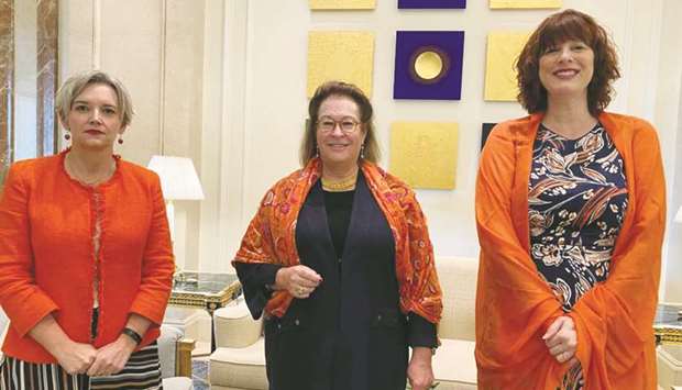 CLARION CALL: US, Canadian and Dutch ambassadors.