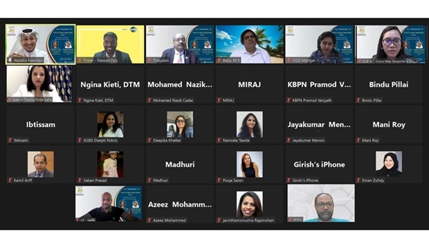 The event was held online and attended by toastmasters from District 116.