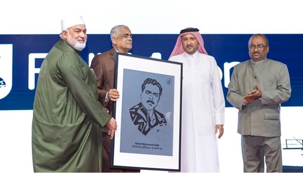 A visual from the honouring ceremony.