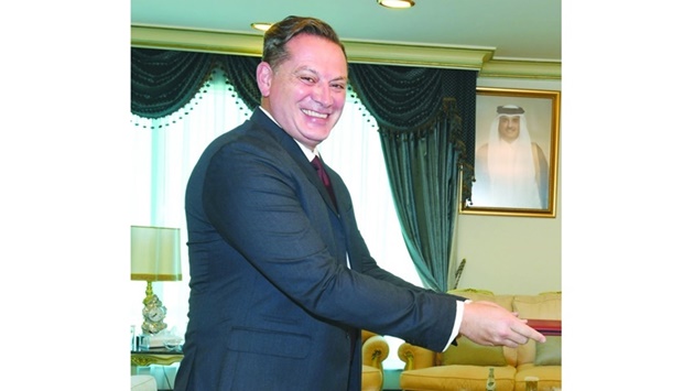 Malta's ambassador in Doha, Charles Sultana