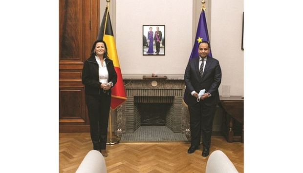 During the meeting, they reviewed bilateral relations.