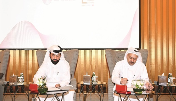 The memorandum of understanding (MoU) was signed by QRDI Councilu2019s secretary-general, Omar Ali al-Ansari, and Yousuf Mohamed al-Jaida, CEO, QFC during the inaugural event u2018QFC Meetsu2019, at the St Regis Hotel.