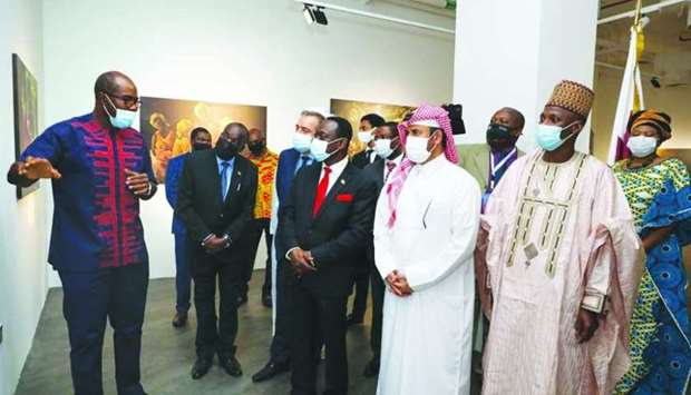 The u2018Harmonic Diversity in Art and Cultureu2019 exhibition was opened in the presence of Ghanaian ambassador Dr Emmanuel Enos and several other diplomats.
