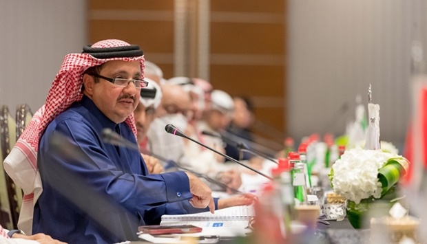 Qatar Chamber chairman Sheikh Khalifa bin Jassim al-Thani has led the chamberu2019s delegation, which participated in the Federation of GCC Chambers meeting held in Riyadh.
