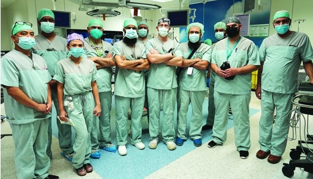 Sidra Medicine's Ewings Sarcoma surgical team