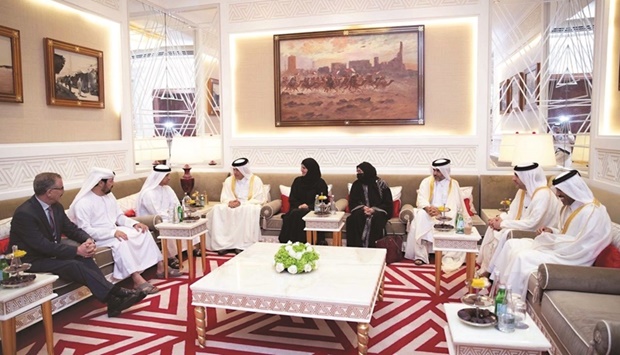 During the meeting, the existing bilateral relations between the Shura Council and the Arab Inter-Parliamentary Union were reviewed, and a number of issues related to Arab parliamentary co-ordination.