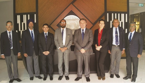 The envoy and Tiwary discussed collaboration and representations of Croatian companies for marine equipment supplies, provision of technical manpower for maintenance of systems and equipment onboard vessels, shipyards, and oil and gas sector.