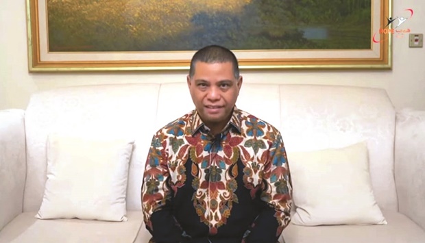 Indonesia's ambassador to Qatar Ridwan Hassan