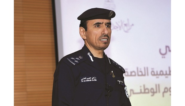 Brigadier Dr Ali Khajim al-Athbi, Head of the Security Committee