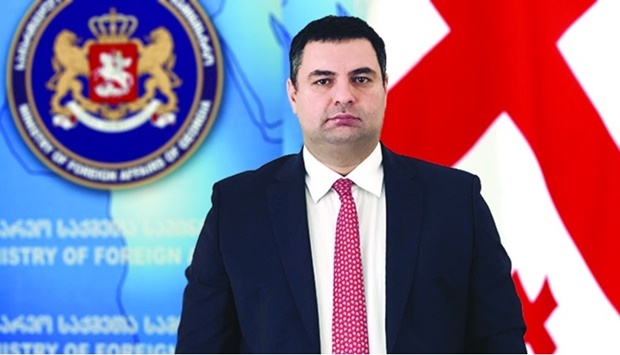 Ambassador of Georgia to Qatar Nikoloz Revazishvili
