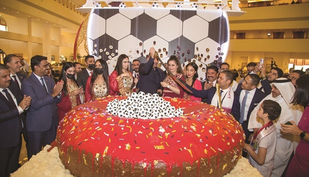 Sheraton Grand Doha Resort & Convention Hotel celebrated Qatar National Day with a 2022kg giant cake cutting, a cultural performance and local gastronomic treats.
