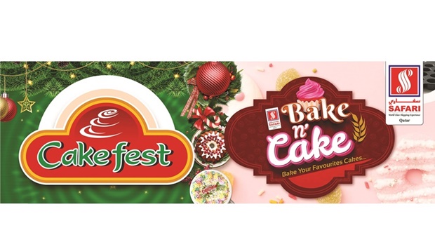 Organised by Safari Bakery and Hot Foods, the festival features a wide range of cakes and pastries for Christmas and New Year.