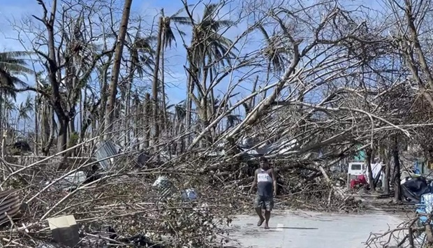 The death toll from the strongest typhoon to hit the Philippines this year surpassed 200 on Monday, as desperate survivors pleaded for urgent supplies of drinking water and food.