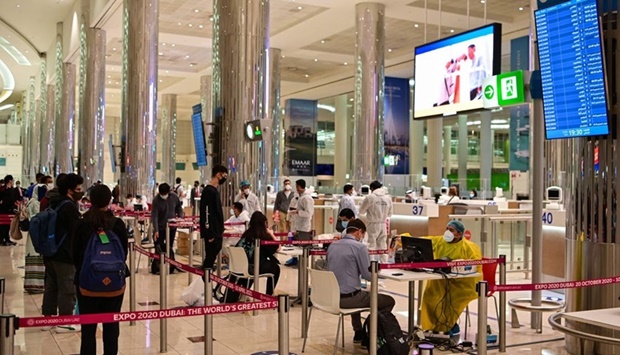 File photo of Dubai Airport. AFP