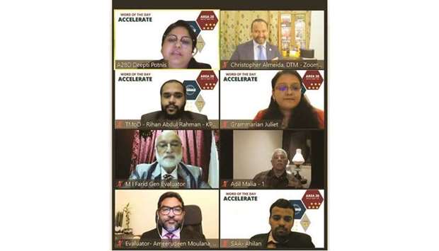 Area 28 of Toastmaster Internationalu2019s District 116, Division G conducted a virtual confluence meeting recently.