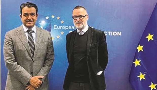 During the meetings, bilateral co-operation relations between Qatar and the European Union were reviewed.