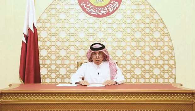 HE Minister of State for Foreign Affairs Sultan bin Saad al-Muraikhi