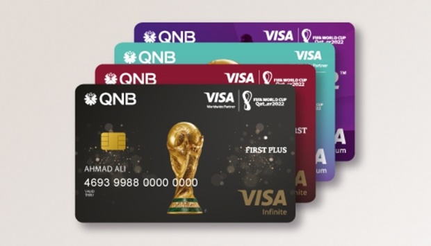 QNB, the largest financial institution in the Middle East and Africa, and the Official Middle East and Africa Supporter of the FIFA World Cup 2022 has launched exclusive edition Visa credit cards with unique designs