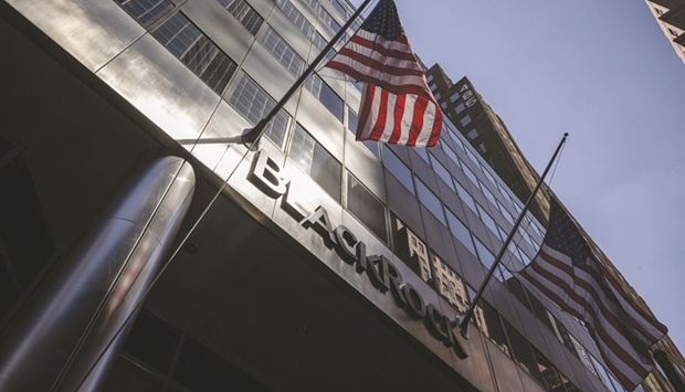 BlackRock headquarters in New York. Negative annual returns in US Treasuries are rare, and when they do pop up, for a generation theyu2019ve always been followed by a rebound. BlackRock and Vanguard Group see that relationship in peril this year.