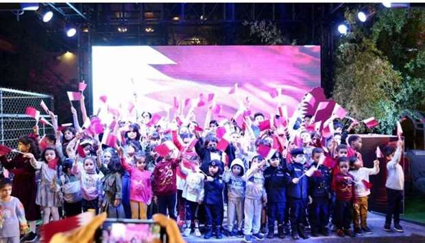 Snapshot from QC's FIFA Arab Cup celebrations.