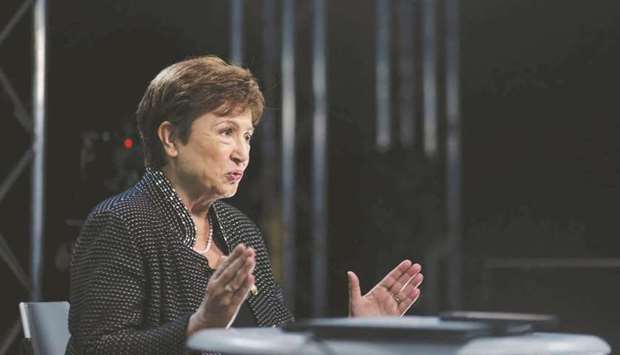 Kristalina Georgieva, managing director of the International Monetary Fund.