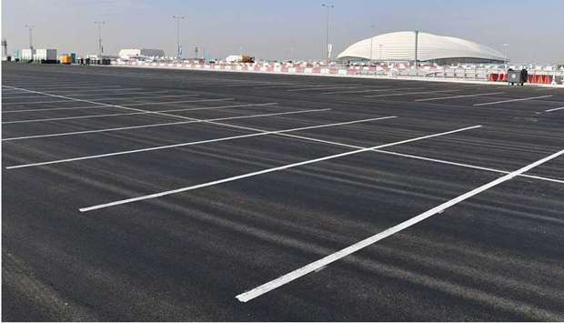 The 50 new parking lots are divided into 26 parking lots that directly serve the stadiums and 17 parking lots in different places far from the stadiums that serve the public by providing a 'Park & Ride' service