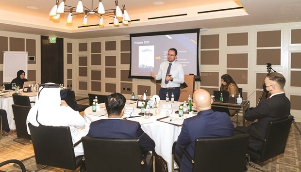 Dr Allan conducts the Ecosystem Workshop.