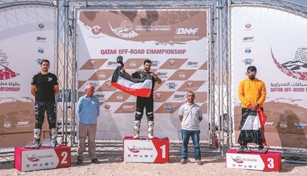 Kuwaiti rider Abdullah al-Shatti emerged victorious in the fifth round after completing 14 laps in one hour nine minutes and 40.544 seconds to challenge the Championship leader Mohamed al-Balooshi for the title.
