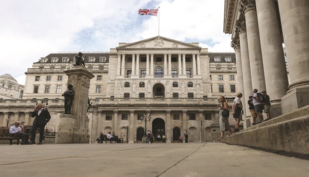 The Bank of England building in the City of London. The BoE is preparing to halt its almost u00a3900bn quantitative easing programme, leaving the future of what has become a controversial crisis-fighting tool shrouded in doubt.
