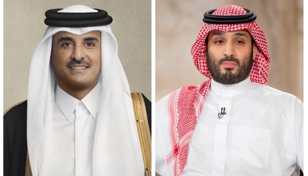 The Amir and the Saudi crown prince will discuss the strong brotherly relations between the two countries and ways to support and develop them, developing joint Gulf action.