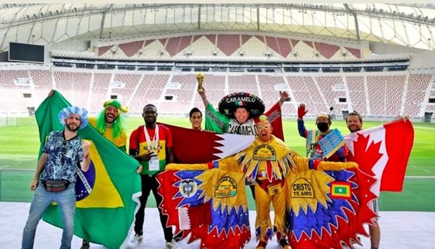 The guests, who are all members of the SCu2019s Qatar Fan Leader Network, enjoyed a four-day trip which included attending the inauguration of Al Bayt Stadium, visiting tourist attractions and meeting some legendary football stars.