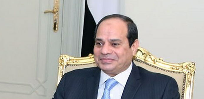 President Abdel Fattah al-Sisi had announced the controversial accord in April