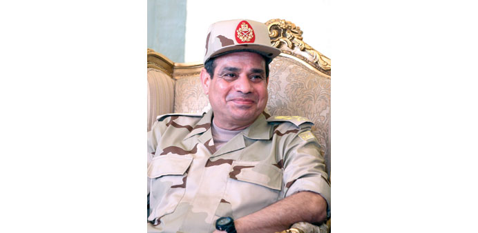 General Abdel Fattah al-Sisi: army chief