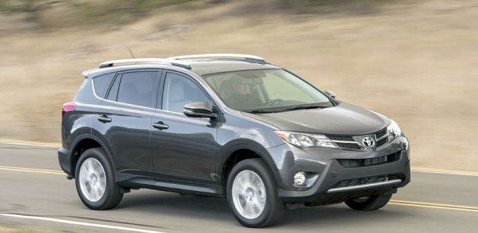 * The 2013 Toyota RAV4 has a fuel-economy rating of 22mpg in the city and 29mpg on the highway for the all-wheel-drive version -- better than many of 