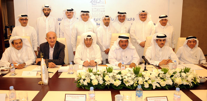 The QBA board members posing for a group photo after a  meeting.