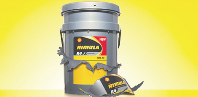 Shell Rimula R4 X Product Launch Master Image.