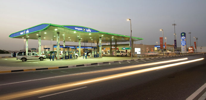 The newly-inaugurated fuel station at Shamal.