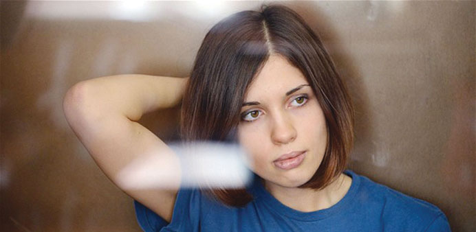 Nadezhda Tolokonnikova.